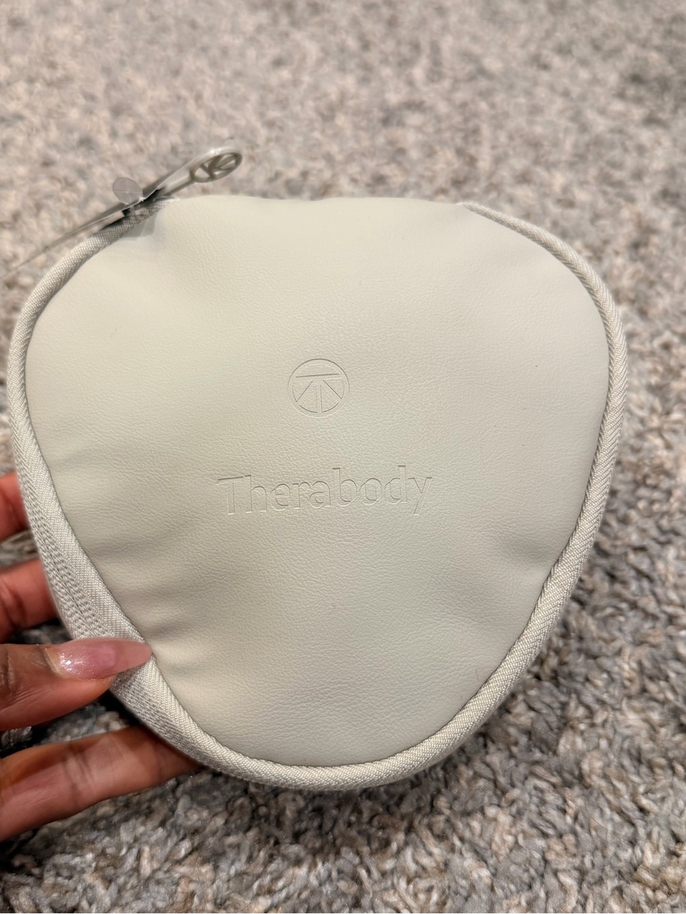 United Airlines Therabody Cream Travel Case